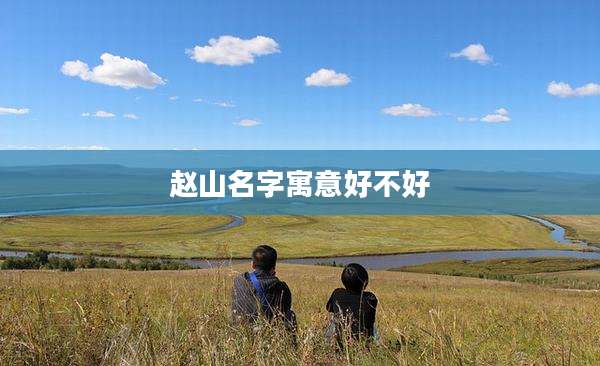 赵山名字寓意好不好