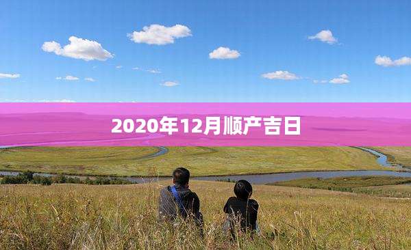 2020年12月顺产吉日