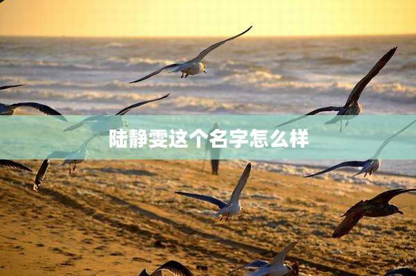 陆静雯这个名字怎么样