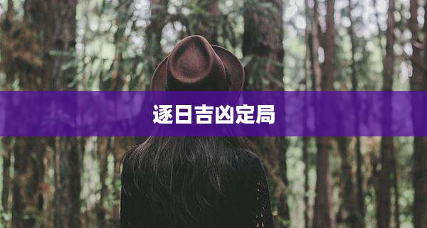 逐日吉凶定局