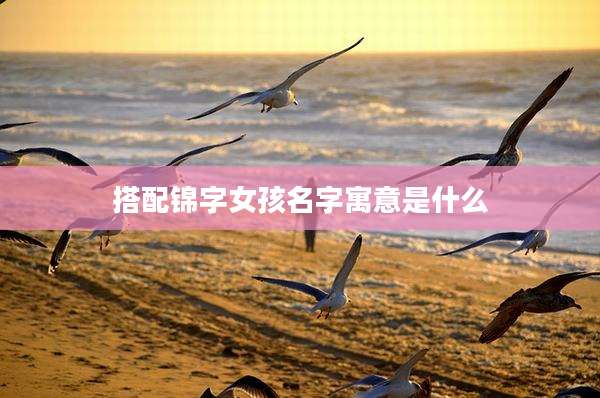 搭配锦字女孩名字寓意是什么