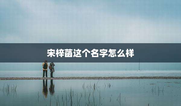 宋梓菡这个名字怎么样