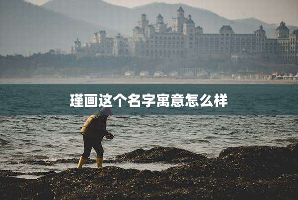 瑾画这个名字寓意怎么样