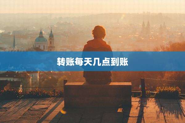 转账每天几点到账
