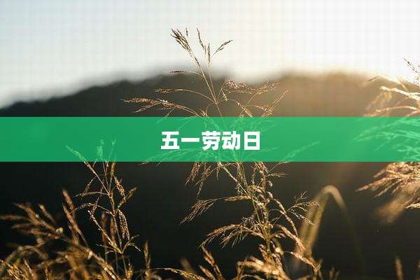 五一劳动日