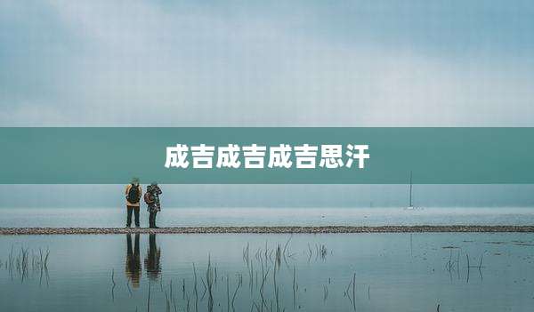 成吉成吉成吉思汗