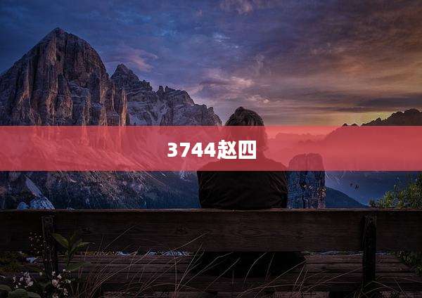 3744赵四