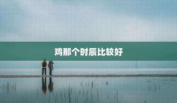 鸡那个时辰比较好