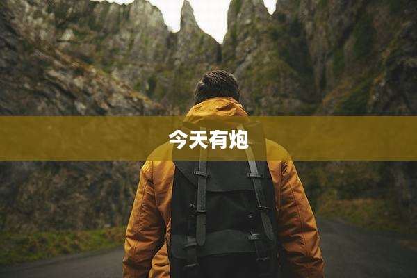 今天有炮