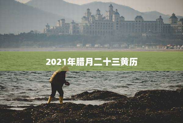 2021年腊月二十三黄历