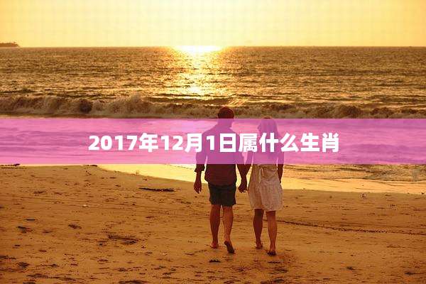 2017年12月1日属什么生肖