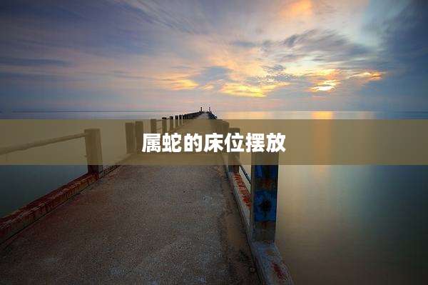 属蛇的床位摆放