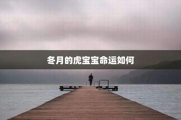 冬月的虎宝宝命运如何