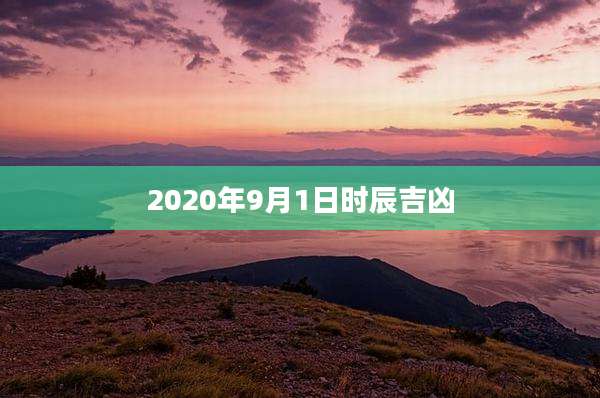 2020年9月1日时辰吉凶