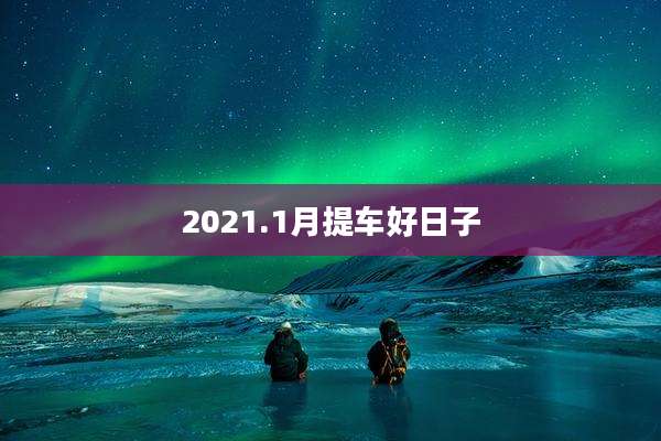 2021.1月提车好日子