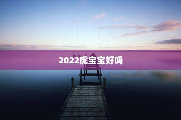 2022虎宝宝好吗