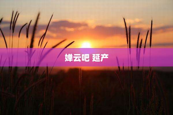 婵云吧 延产