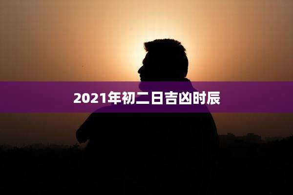 2021年初二日吉凶时辰