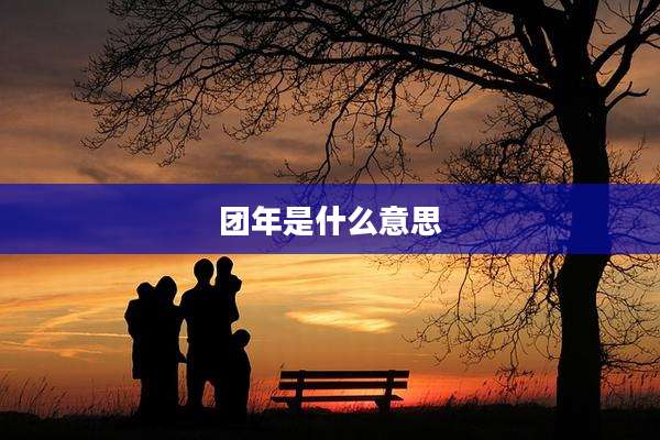 团年是什么意思