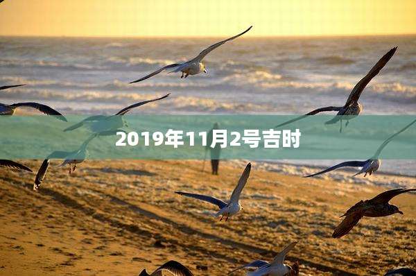 2019年11月2号吉时