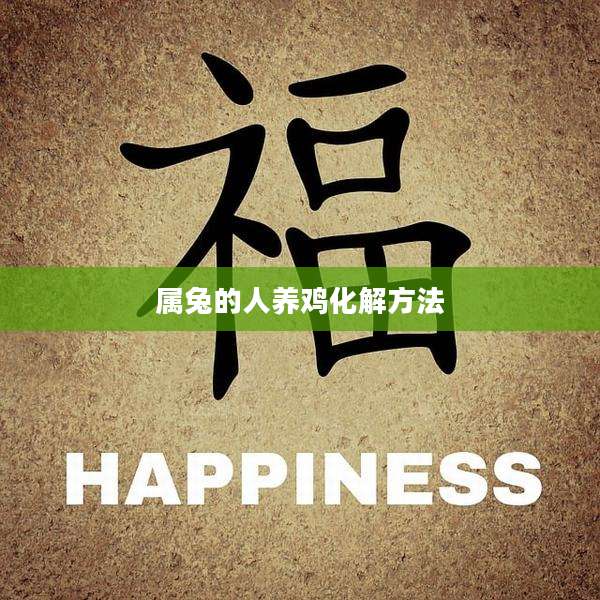 属兔的人养鸡化解方法