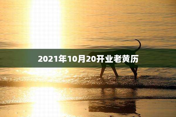 2021年10月20开业老黄历