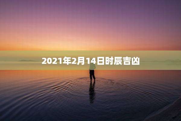 2021年2月14日时辰吉凶