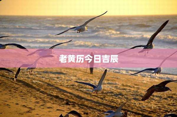 老黄历今日吉辰