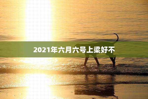 2021年六月六号上梁好不