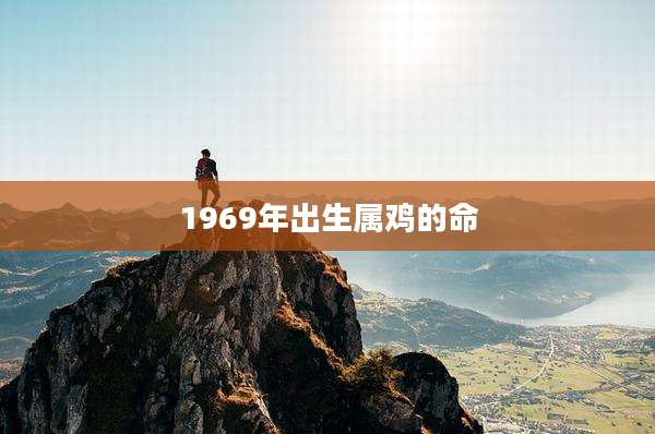 1969年出生属鸡的命