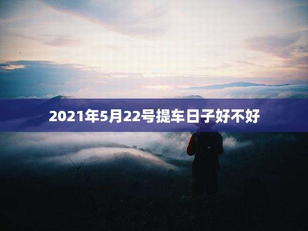 2021年5月22号提车日子好不好
