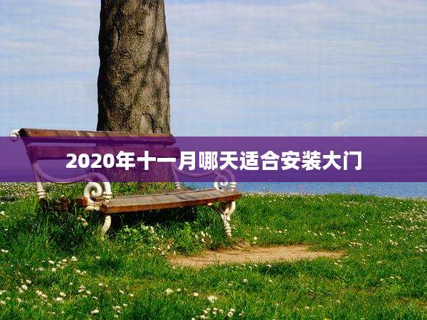 2020年十一月哪天适合安装大门