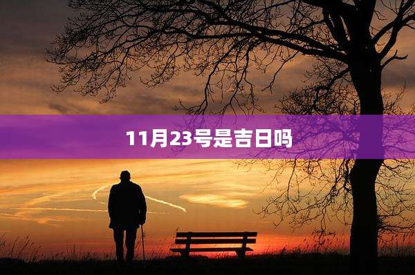11月23号是吉日吗