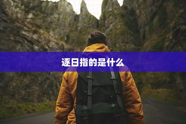 逐日指的是什么