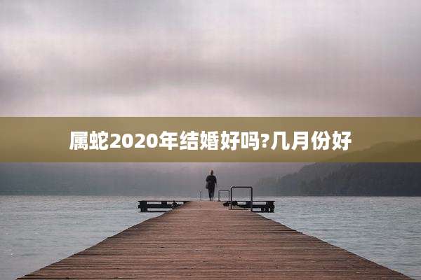 属蛇2020年结婚好吗?几月份好