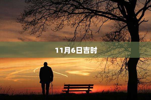 11月6日吉时