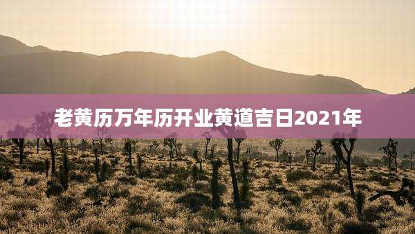 老黄历万年历开业黄道吉日2021年