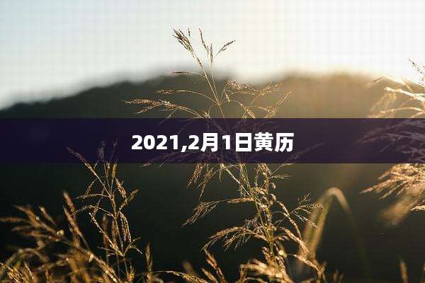 2021,2月1日黄历