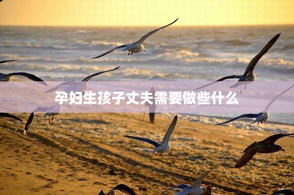 孕妇生孩子丈夫需要做些什么