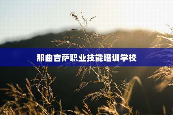 那曲吉萨职业技能培训学校