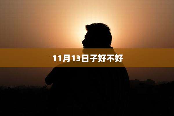 11月13日子好不好