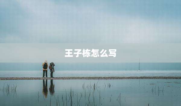 王子栋怎么写