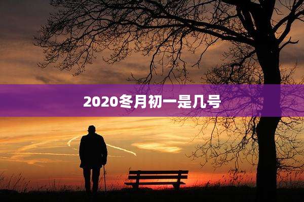 2020冬月初一是几号