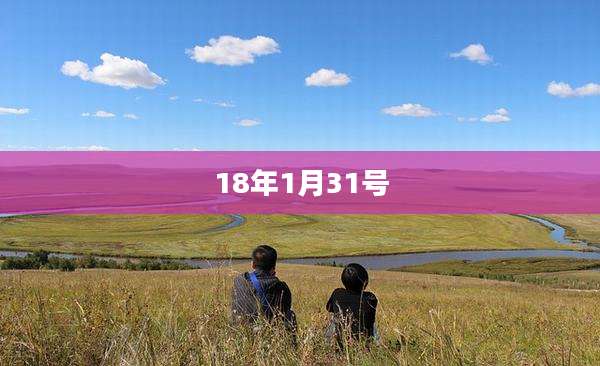 18年1月31号