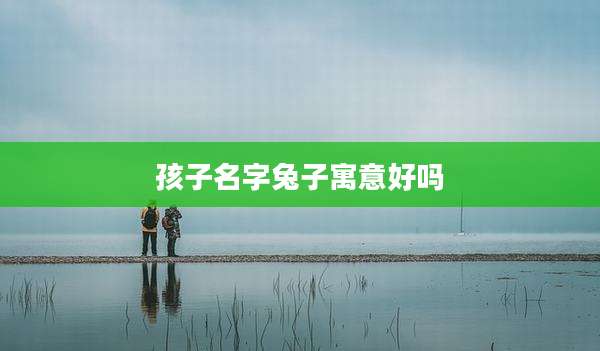 孩子名字兔子寓意好吗