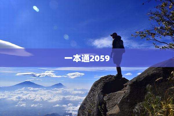 一本通2059