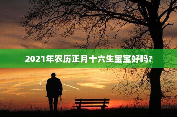 2021年农历正月十六生宝宝好吗?