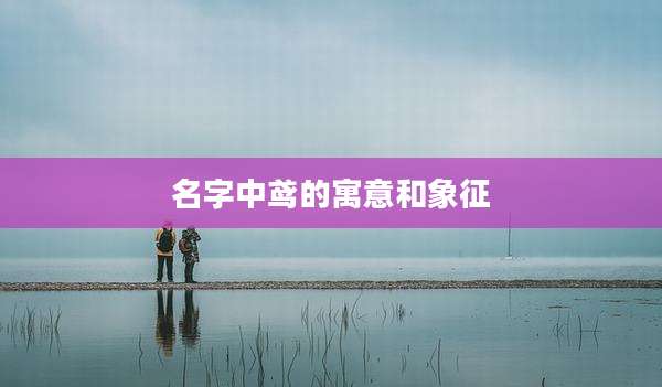 名字中鸢的寓意和象征