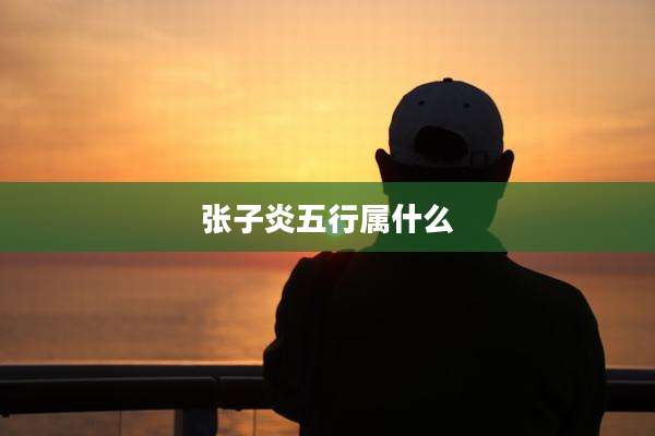 张子炎五行属什么