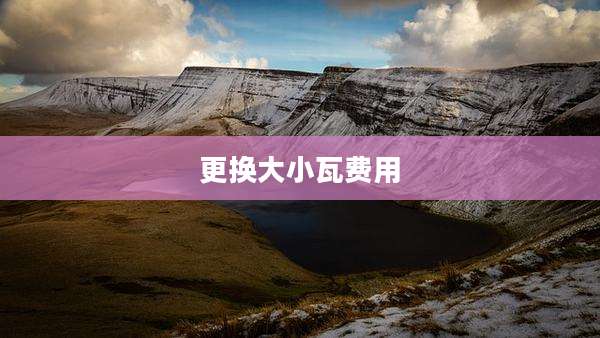 更换大小瓦费用